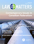 Law Matters Summer 2018 cover